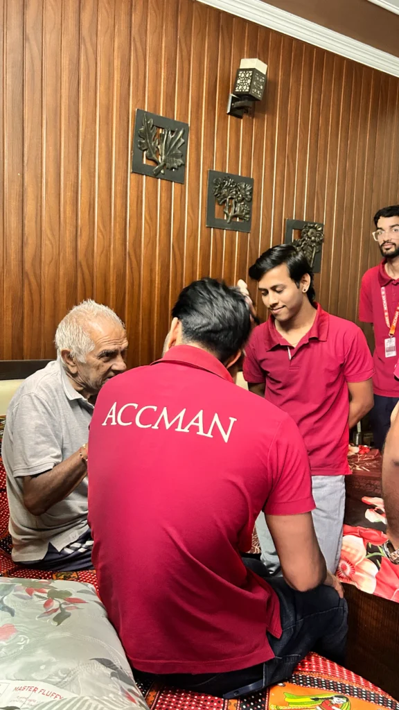 Old Age Home Visit October 11, 2025 Accman